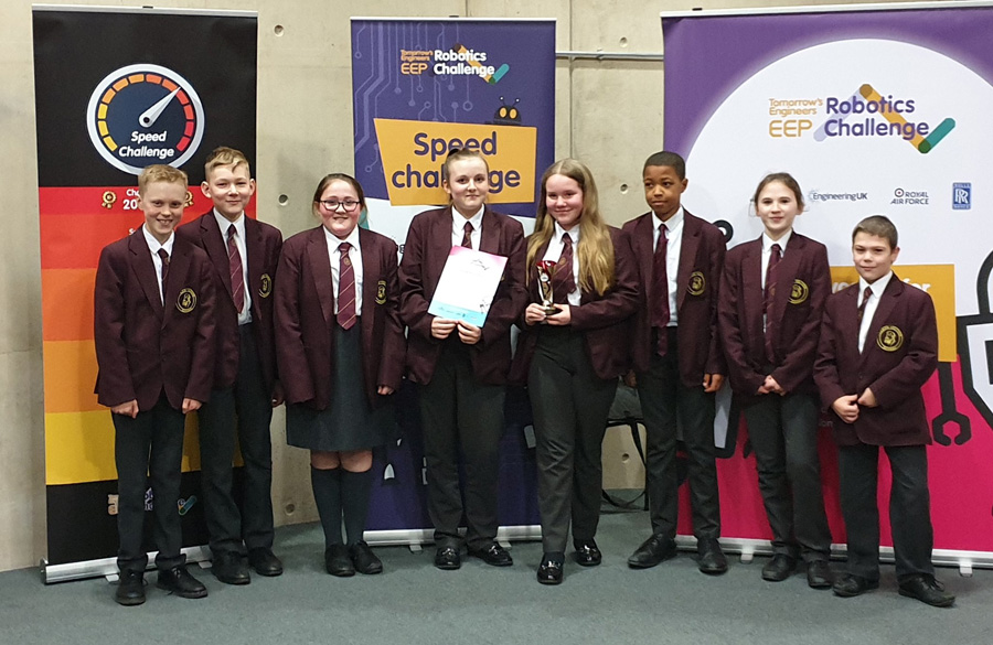 Thomas Telford School Robotics team crowned UK champions in the Tomorrow’s Engineers EEP Robotics Challenge