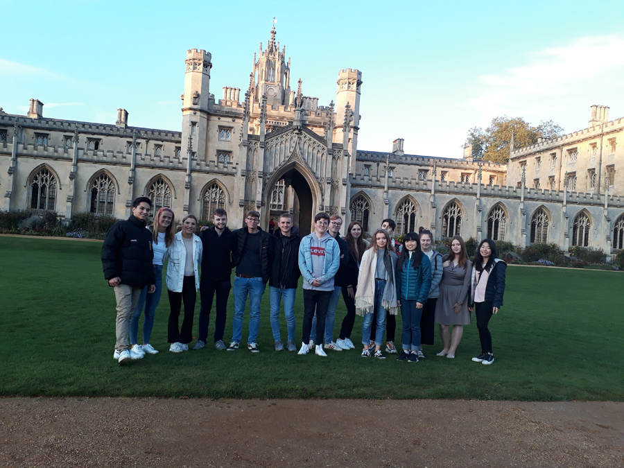 Photo of Sixth Form Students at Cambridge University