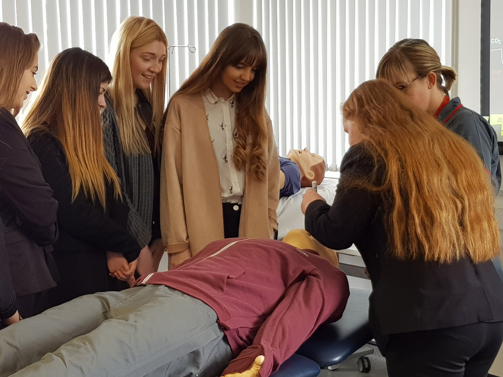 Nursing and Midwifery Careers Visit Group Photo