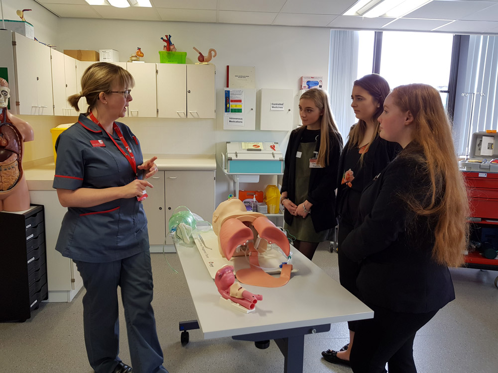 Nursing and Midwifery Careers Visit Group Photo 2